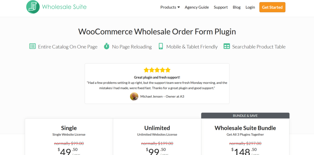 wholesale suit for woocommerce