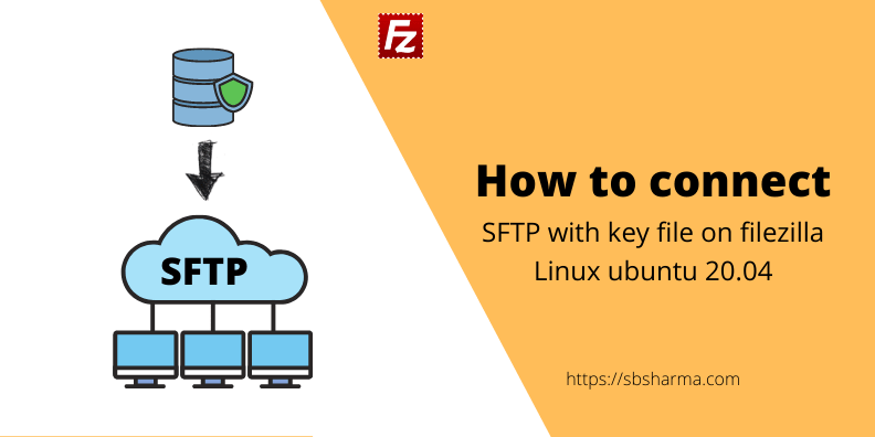 connect SFTP with key file on filezilla