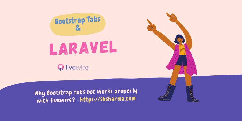 Bootstrap tabs with livewire and laravel