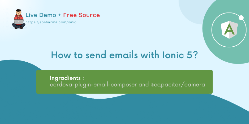 How to send emails with Ionic 5