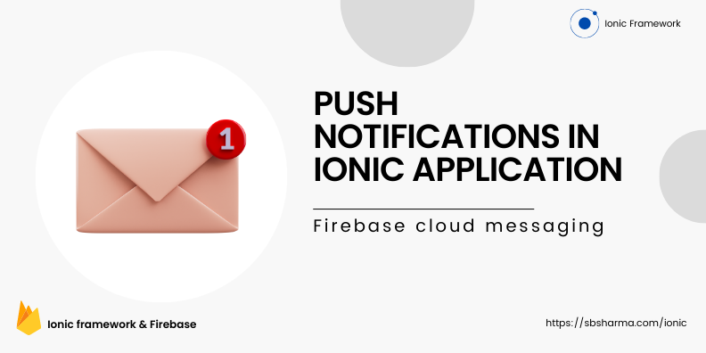 FCM push notifications with ionic