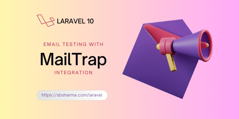 mailtrap integration with laravel 10